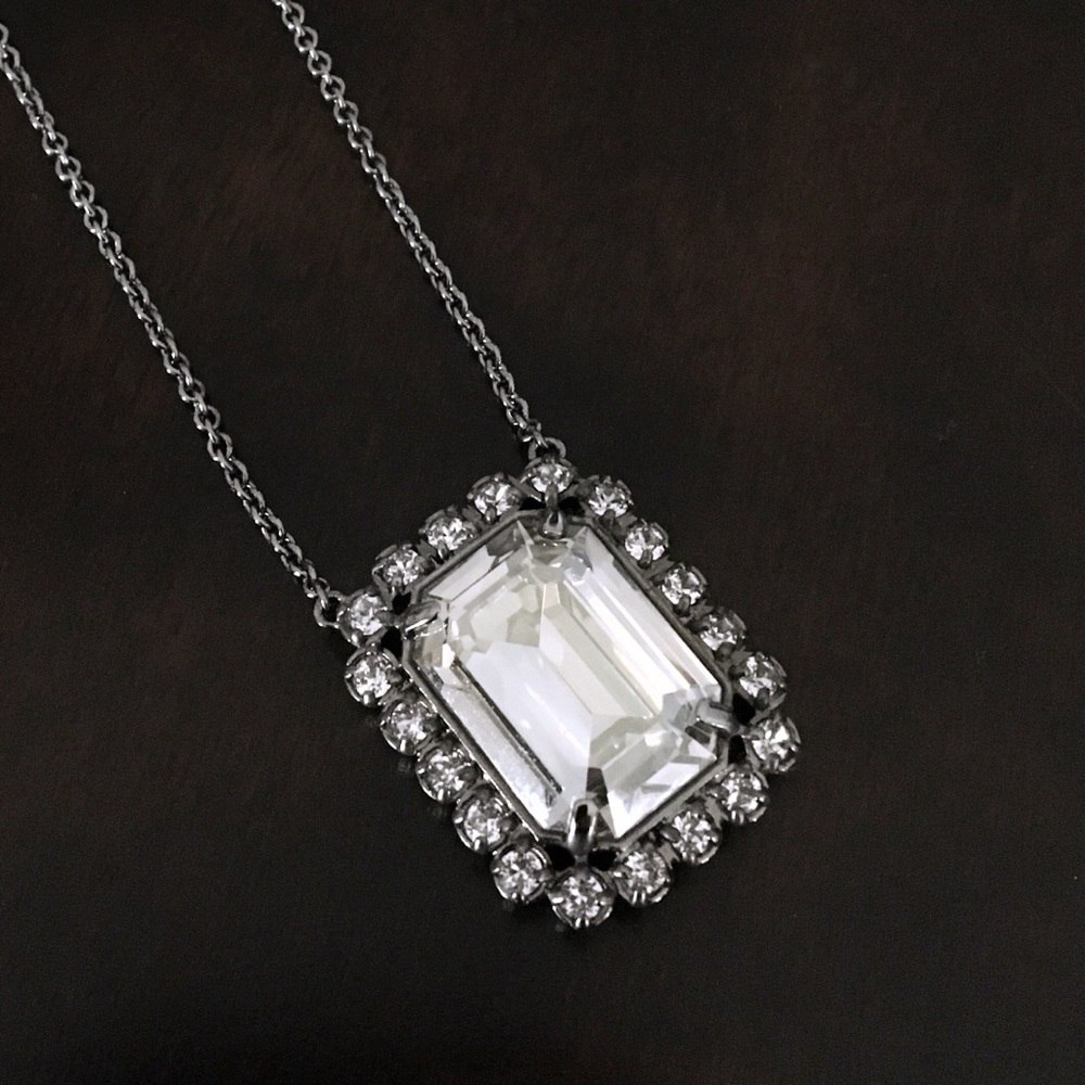 SWAROVSKI by Shourouk Authentic Square Pendant